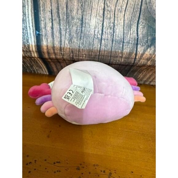 NWT Squishmallows Cailey the Pink Crab Plush Toy Small 5” Washable - Picture 5 of 6